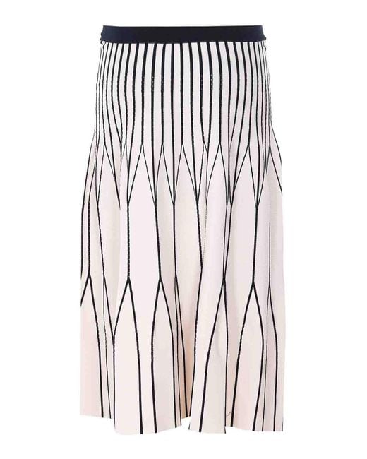 Elisabetta Franchi White Skirt