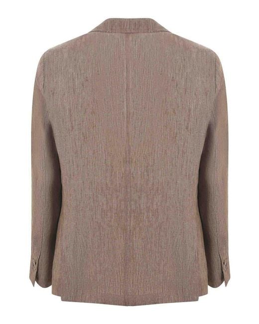 Paoloni Brown Jacket for men