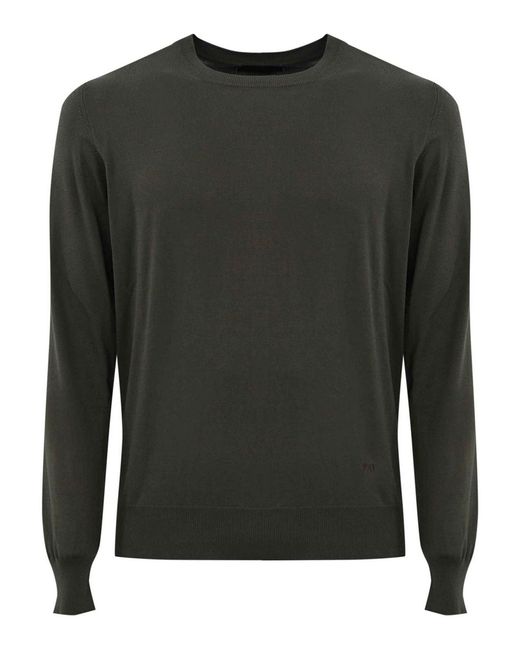 Fay Green Pullover Sweater for men