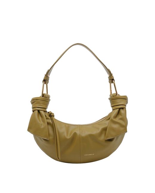 Coccinelle Metallic Small Furoshiki Shoulder Bag