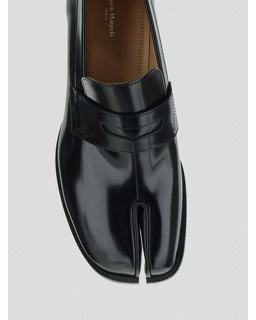 Maison Margiela Black Shoes With Tabi Toe for men