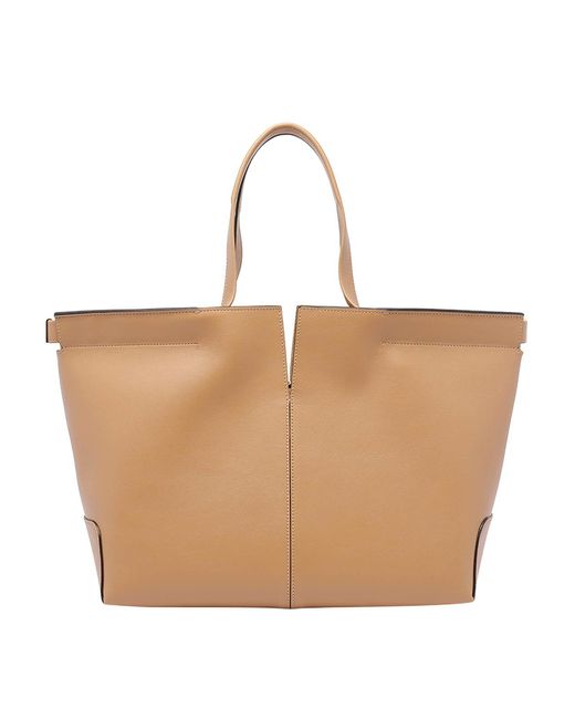 Tod's Natural Tods Di Bag Folio Small-Medium Bag