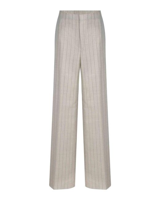 Tagliatore Gray Tailleur Made Of Wool
