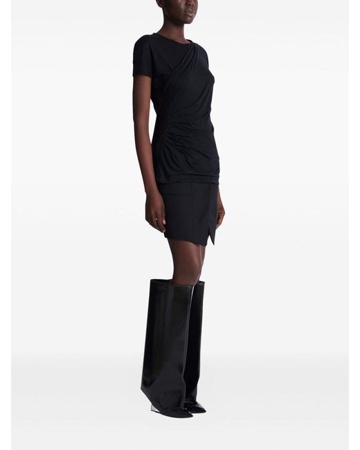 Balmain Black Cotton T-Shirt