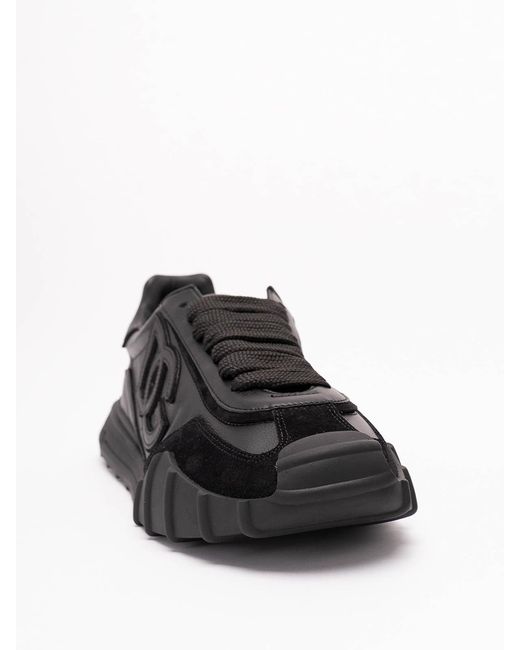 Dolce & Gabbana Black 'Dg Athletic' Sneakers for men