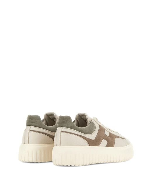 Hogan Natural H-Stripes Sneakers for men