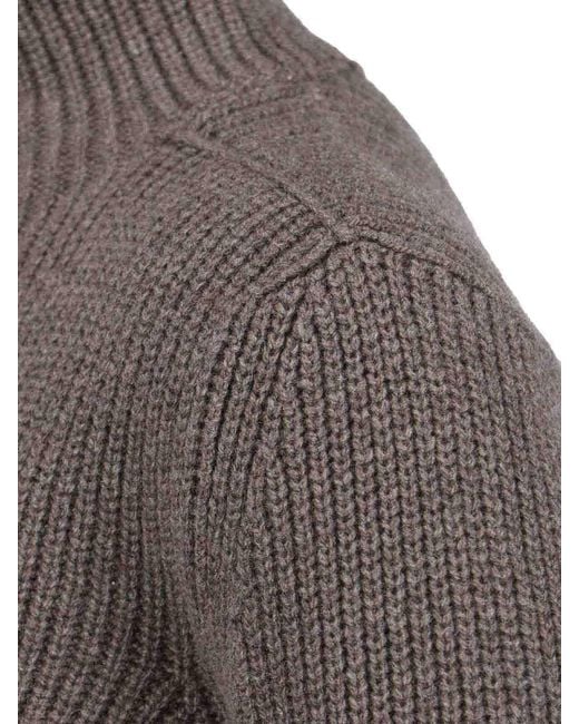 Rick Owens Brown Sweater