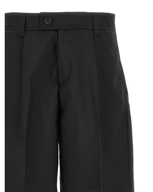 mfpen Black Classic Bermuda Shorts for men