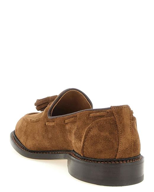 Tricker's Brown Elton Loafers for men