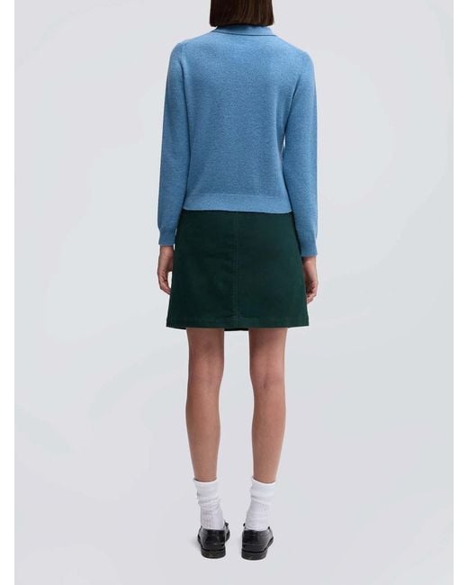 Aspesi Blue Polo Shirt