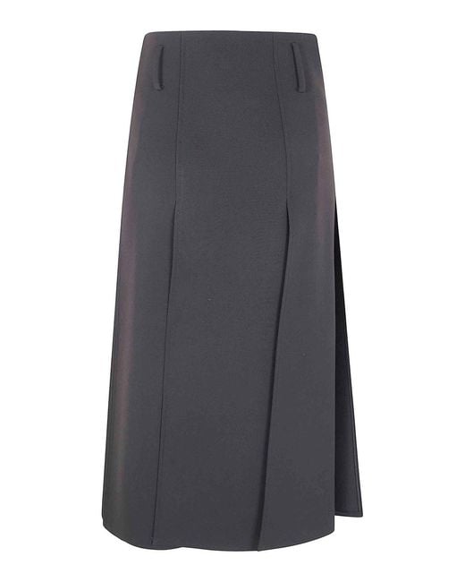DR. HOPE Gray Polyester Towels Skirt
