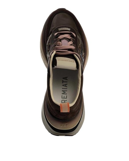 Premiata Brown Sneakers Hill 7896
