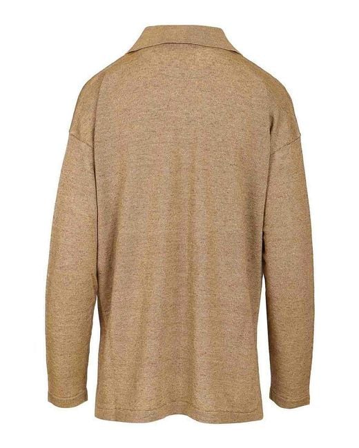 Max Mara Natural Linen Cardigan