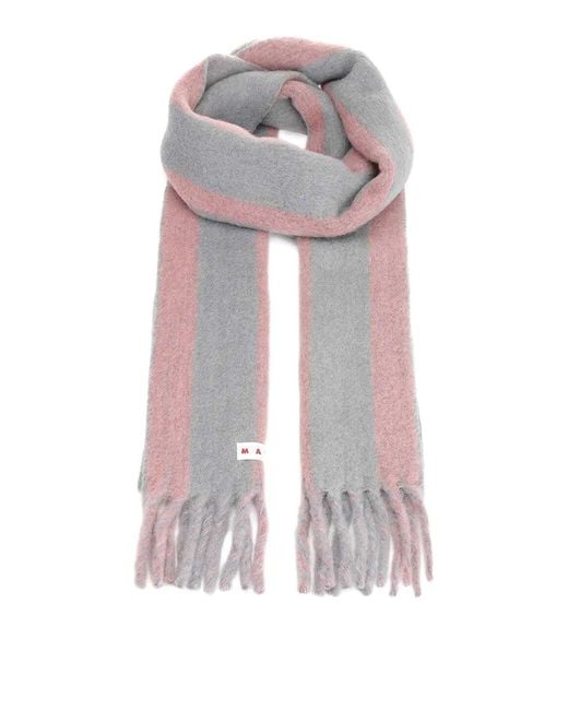 Marni White Scarf