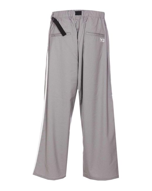 Y-3 Gray Adidas Pants for men