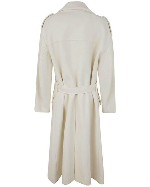 Etro White Oversize Trench Coat