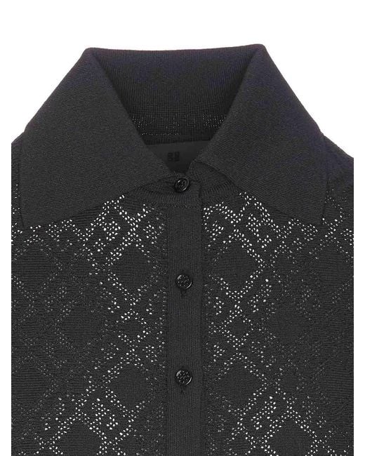 Givenchy Black Polo Monogram Dress
