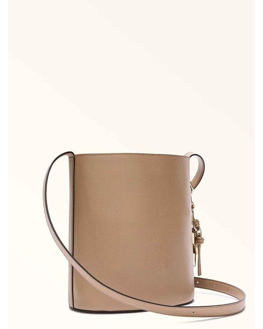 Furla Natural Roxie's Bucket Bag