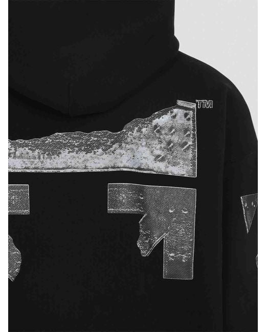 Off-White c/o Virgil Abloh Blue Off Metal Arrow Skate Hoodie for men