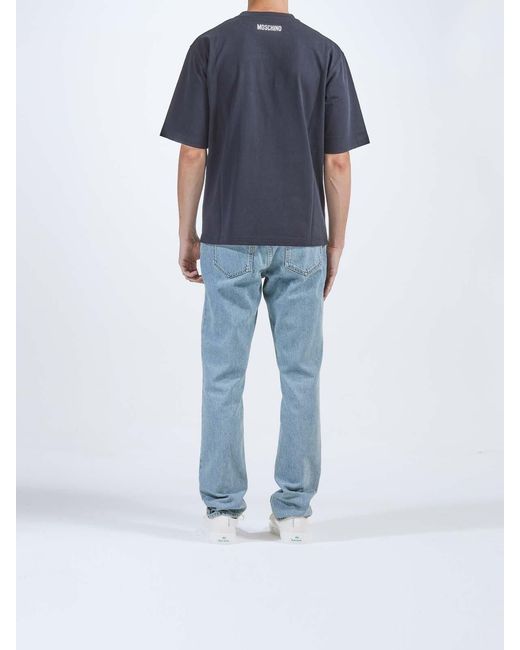 Moschino Blue You Cant Be Serious Tshirt for men