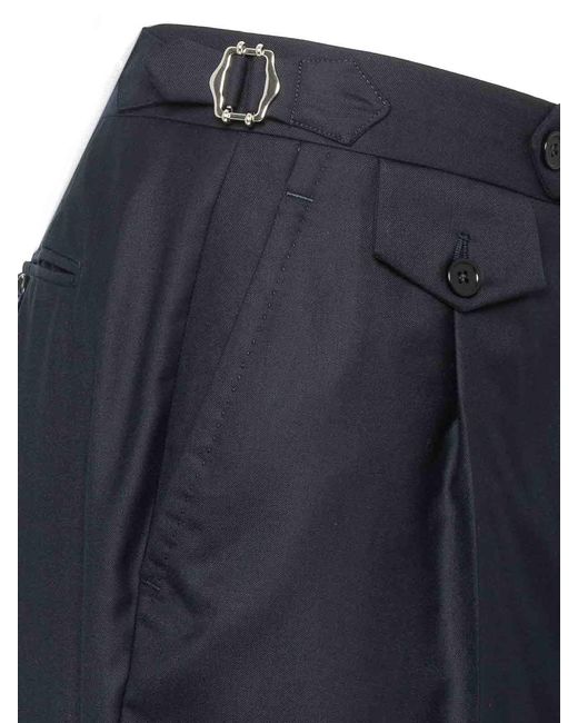 Franzese Collection Blue Single-Breasted Rolls-Royce Style Suit for men