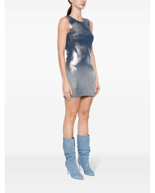 DIESEL Blue Mini Dresses