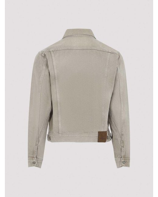 Tom Ford Gray Denim Jacket for men