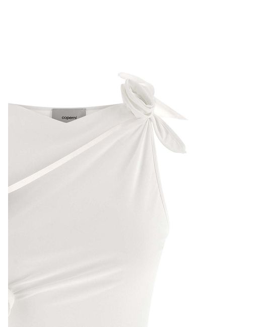 Coperni White Short Dresses