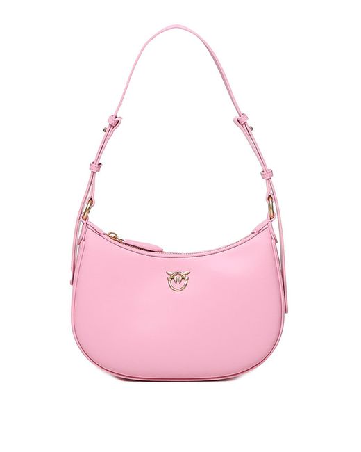 Pinko Pink Mini Love Half Moon Bag Simply