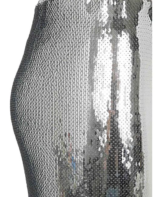 N°21 Gray Midi Skirts
