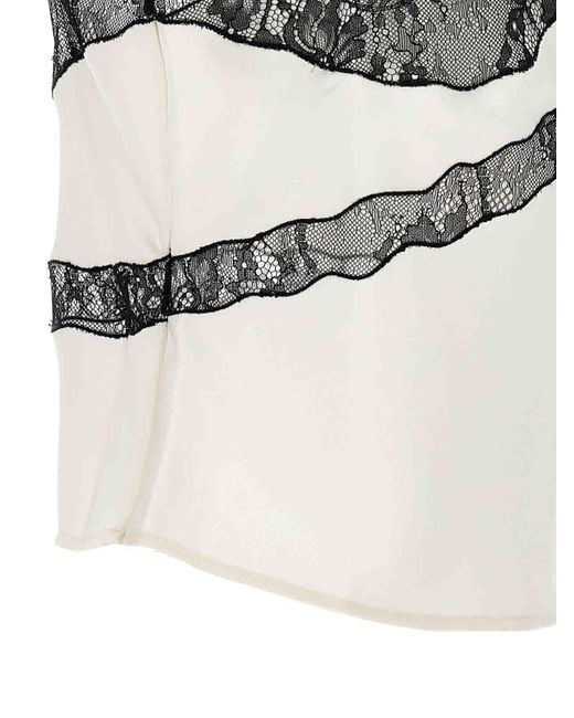 ANDAMANE Gray Narcisa Top