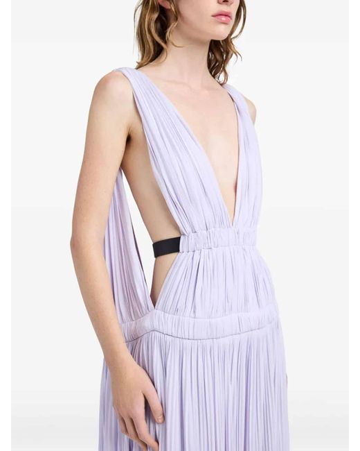 Proenza Schouler Purple Serra Dress