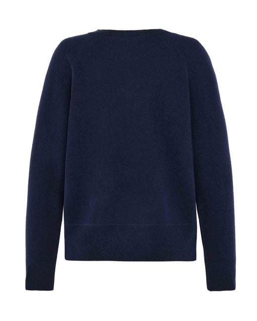 EMERSON RENALDI Blue Crew Neck Sweater