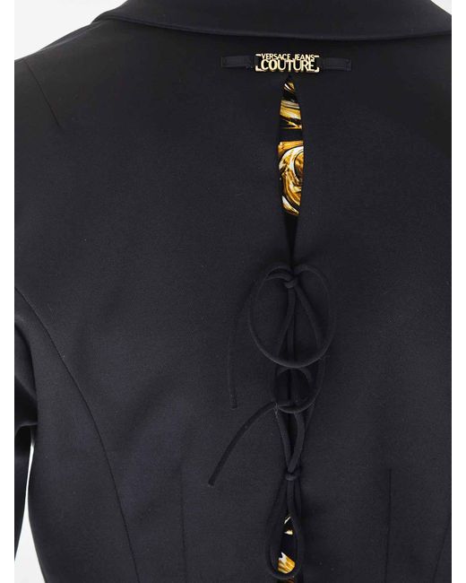 Versace Jeans Couture Black Tecno Cady Jacket