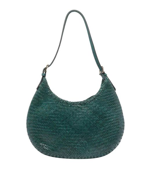Dragon Diffusion Green Luna Mezza Shoulder Bag