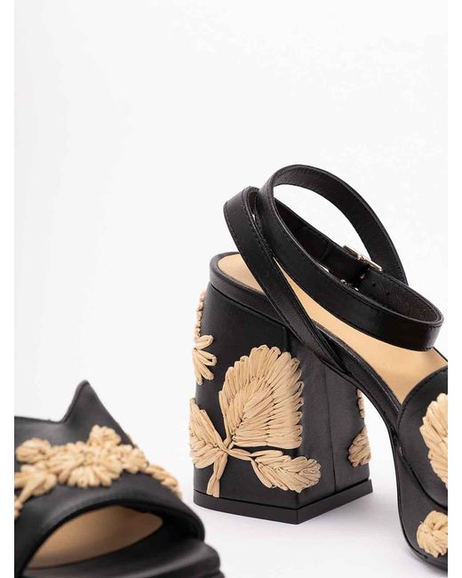 Castaner Black 'Vasilia/280' Espadrilles