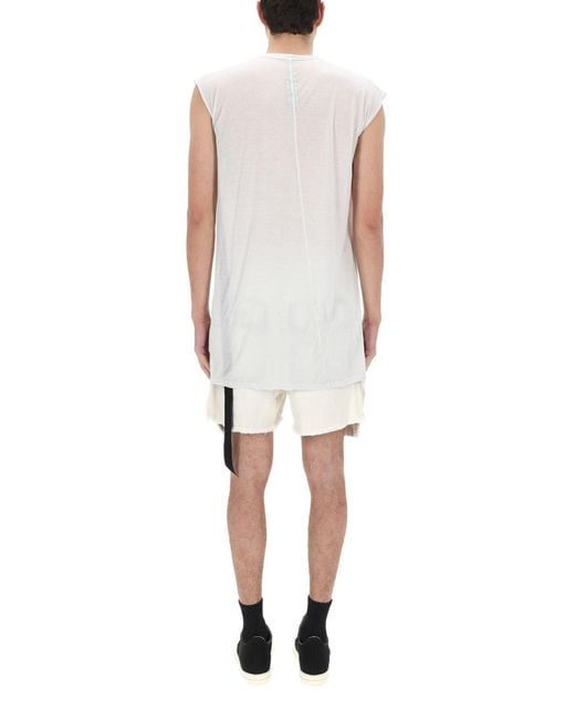 Rick Owens White T-Shirt Dylan T for men