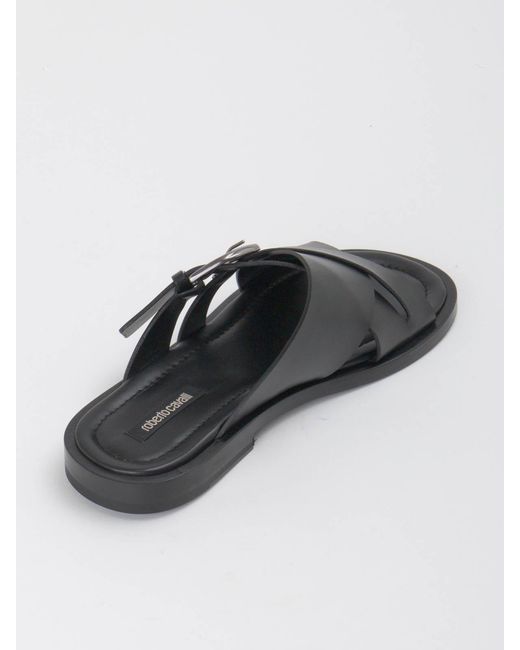 Roberto Cavalli Gray Slippers for men