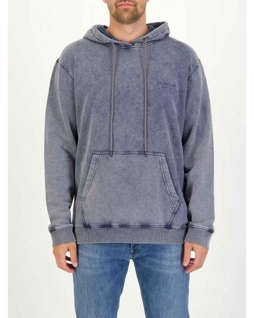 Dondup Blue Sweatshirt for men
