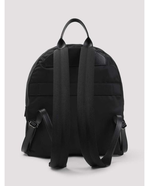 Kiton Black Polyamide Backpack for men