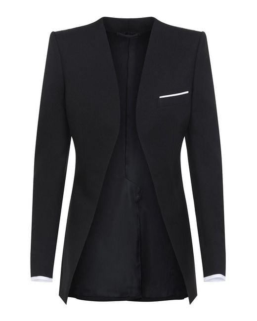 Tom Ford Black Collarless Jacket