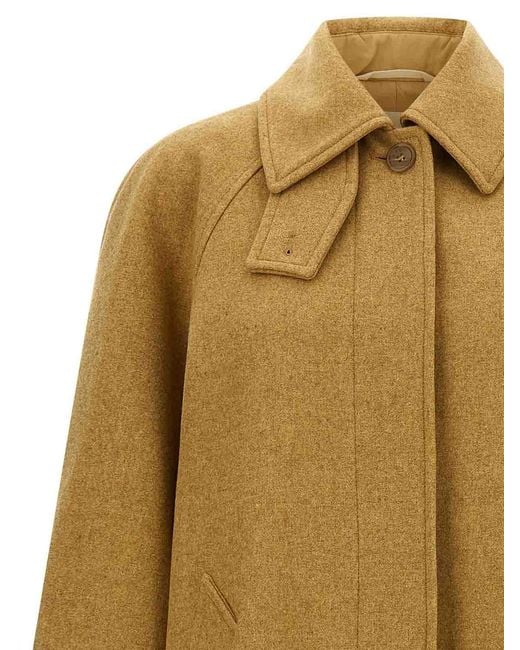 A.P.C. Natural Wool Coat
