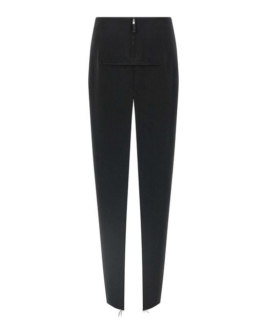 Rick Owens Black Sliced Skirt