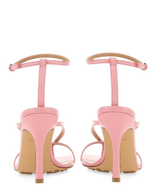 Bottega Veneta Pink Stretch Sandal