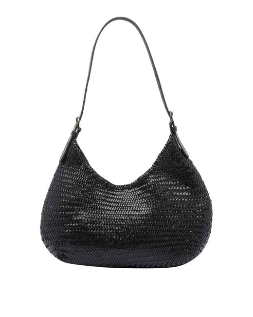 Dragon Diffusion Black Luna Mezza Shoulder Bag