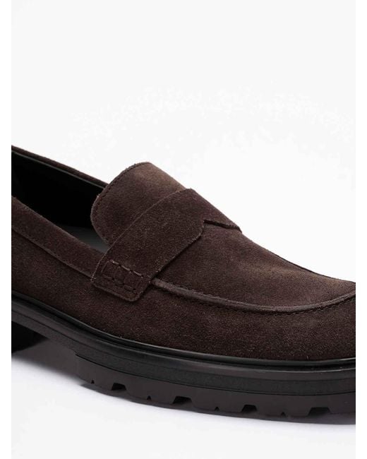 Hogan Black Loafers for men