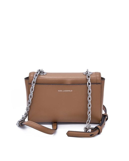 Karl Lagerfeld Brown K/Autograph Small Crossbody