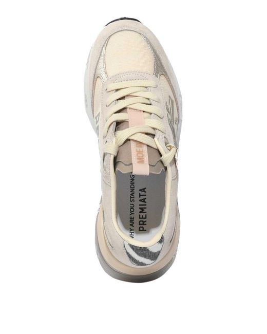 Premiata White Moerund 8080 Sneakers