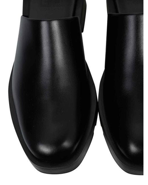 Givenchy Black Squared Loafers