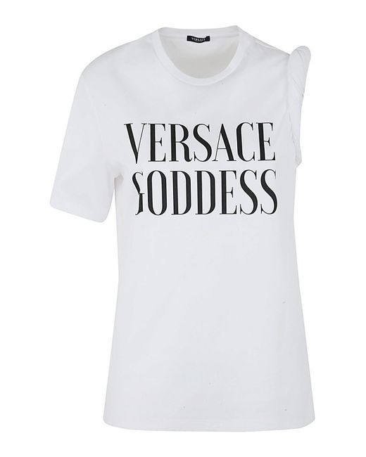 Versace White Goddess T-Shirt